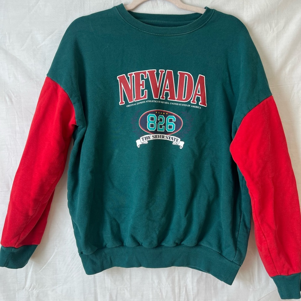 Top shop Forest Nevada Collegic Crewneck